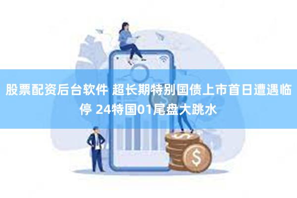 股票配资后台软件 超长期特别国债上市首日遭遇临停 24特国01尾盘大跳水