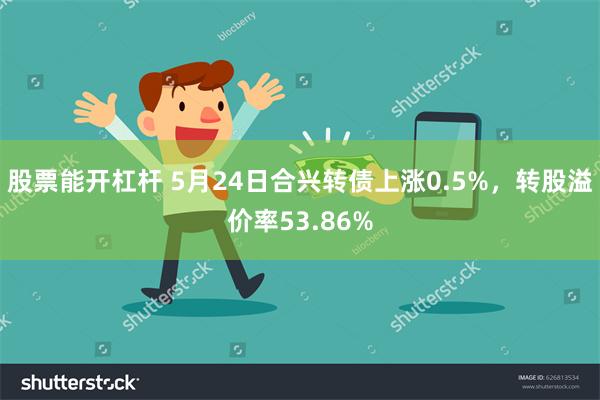 股票能开杠杆 5月24日合兴转债上涨0.5%，转股溢价率53.86%