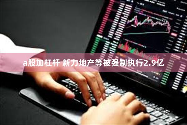 a股加杠杆 新力地产等被强制执行2.9亿