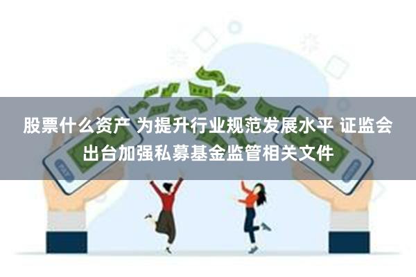 股票什么资产 为提升行业规范发展水平 证监会出台加强私募基金监管相关文件